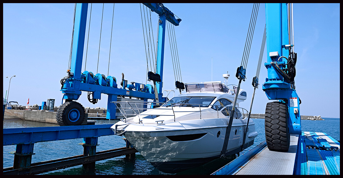 国内最大級「75t自走式クレーン」