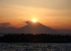 ダイヤモンド富士！！