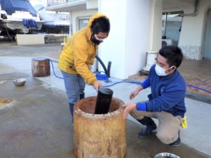 湘南サニーサイドマリーナ　もちつき大会