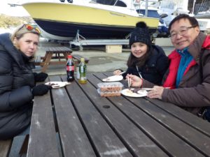 湘南サニーサイドマリーナ　もちつき大会