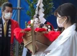 淡島神社の祭礼【流し雛】