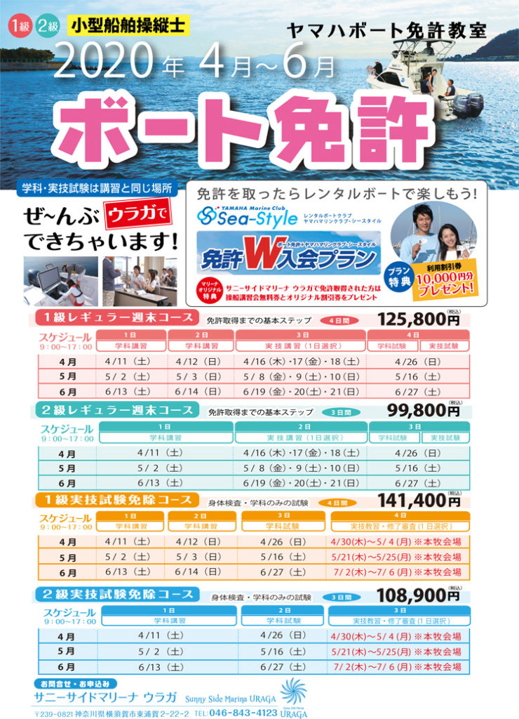 ボート免許教室