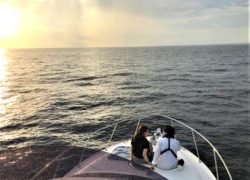 DoubleBubbleサンセットクルーズの幸せな時間