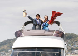 海の上でサプライズプロポーズ✨