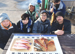 釣果情報／2023年1月