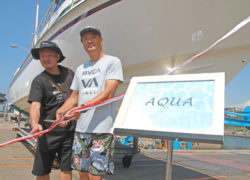 【AQUA】様　進水式⚓