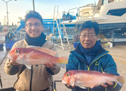 釣果情報／2023年12月～1月