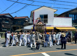 佐島熊野社八雲大神夏祭りが開催されました⛩